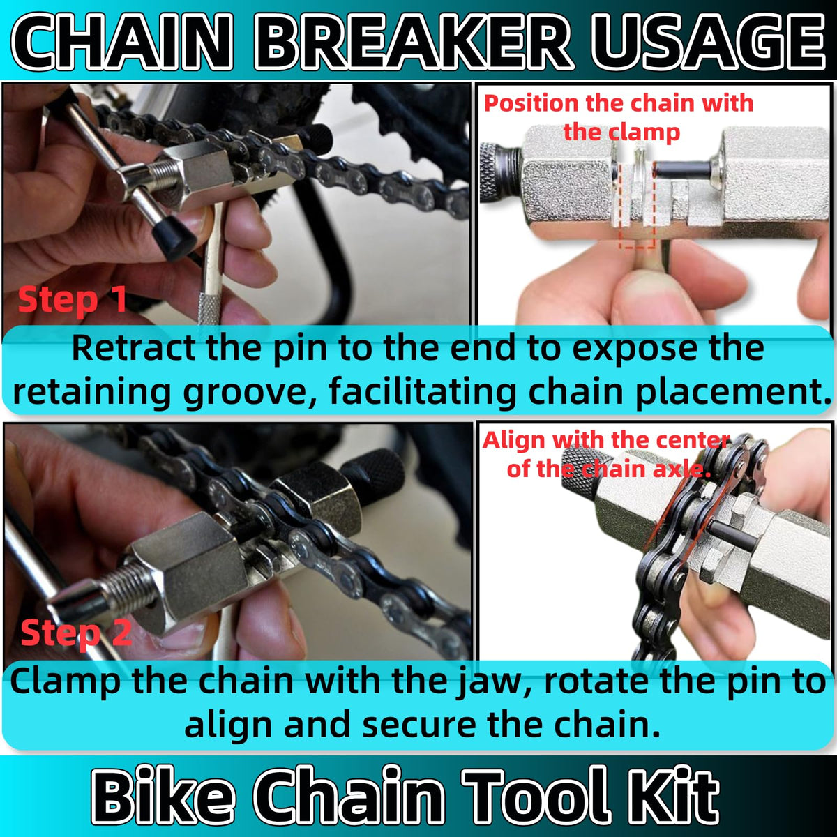 Bike Chain Tool 3 Pcs G87034