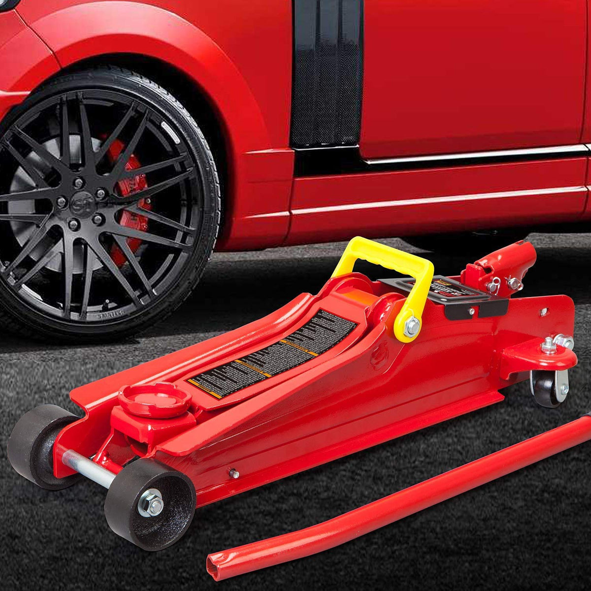 2.5 Ton Low Profile Trolley Floor Jack with Single Piston Quick Lift Pump R689