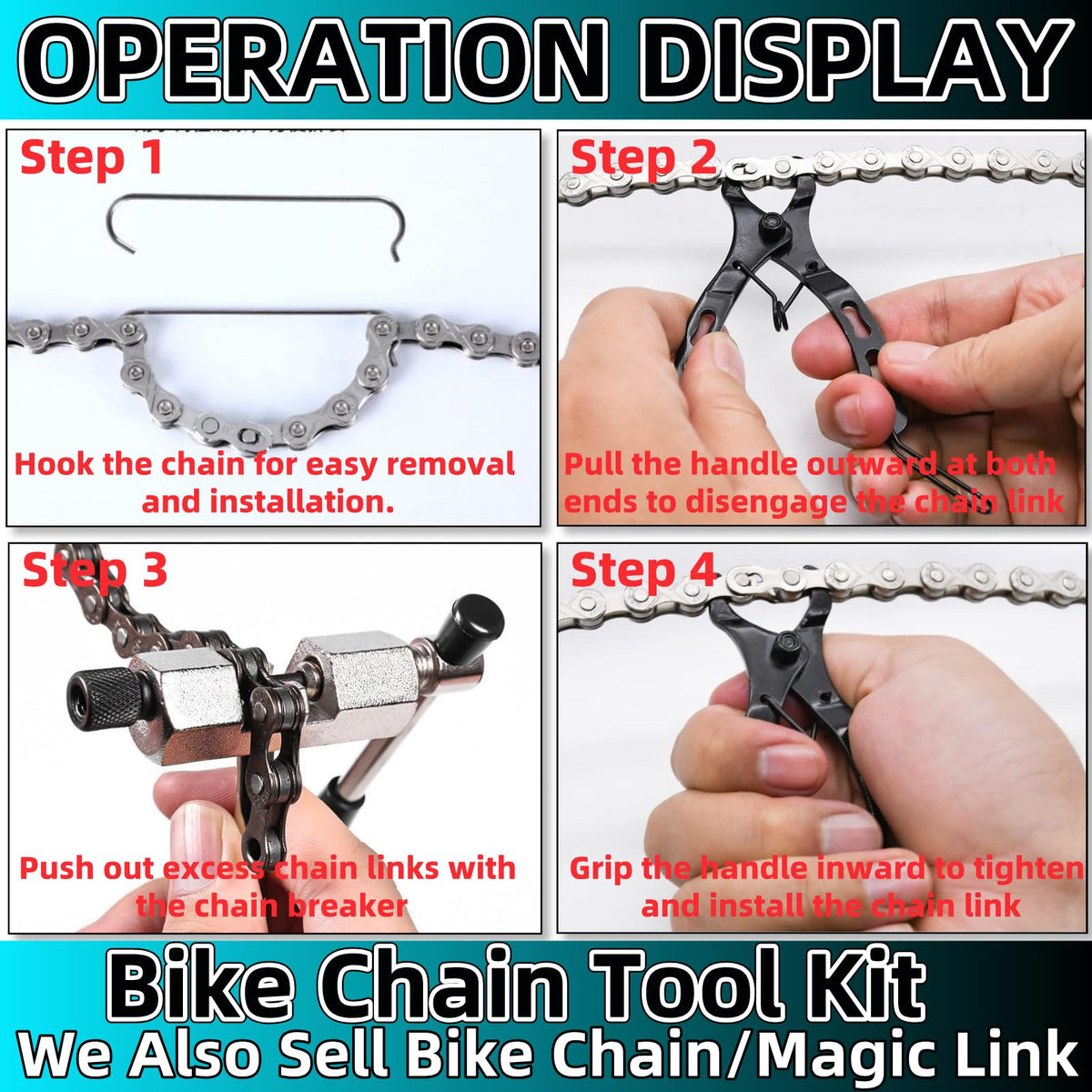 Bike Chain Tool 3 Pcs G87034
