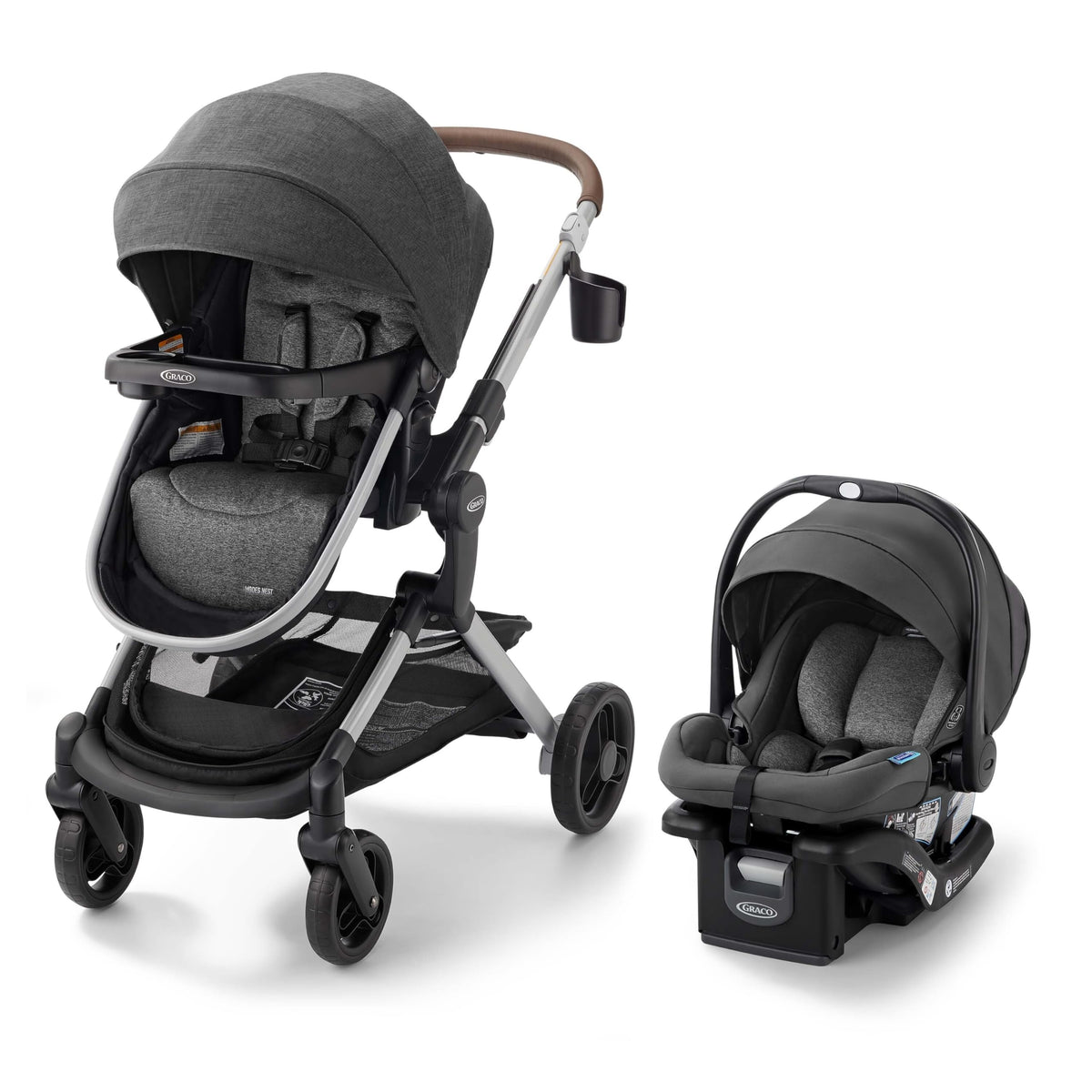 3-in-1 Travel System Stroller and Car Seat U886