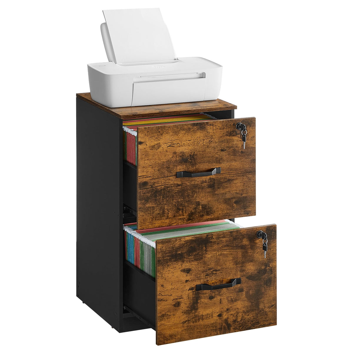 2 Drawer File Cabinet with Locks R340612
