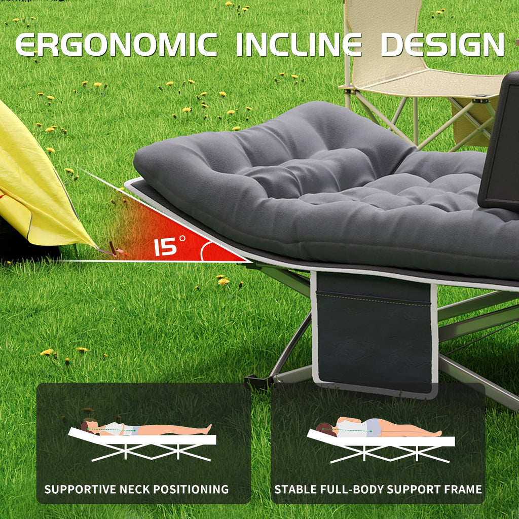 Camping Cot with Mattress P74430
