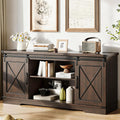 59" Brown Farmhouse TV Stand A244