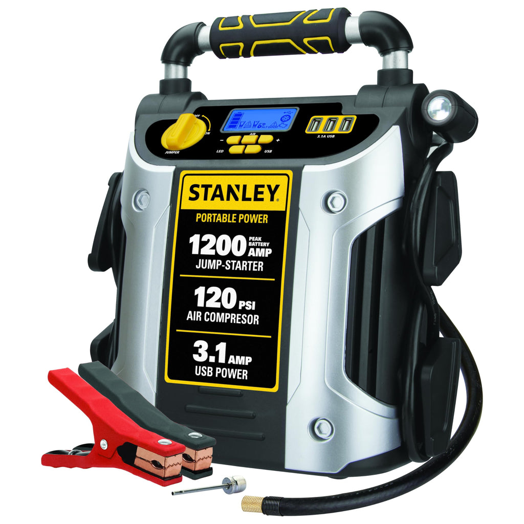 1200 Peak Amp Jump Starter with 120 PSI Inflator U8570