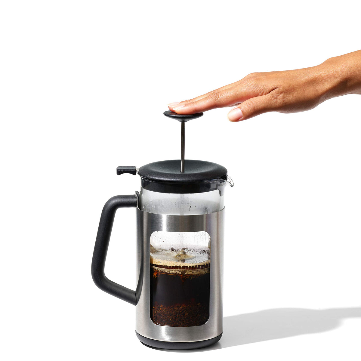 Stainless Steel French Press Coffee Maker 32oz M305