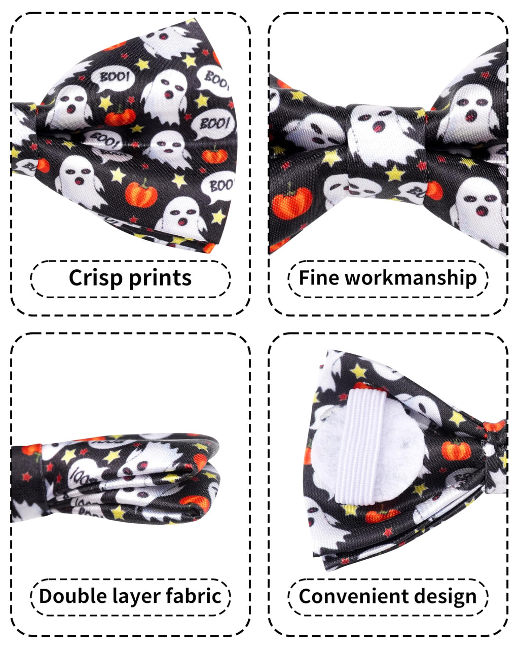 50 Pack Dog Bowties G785