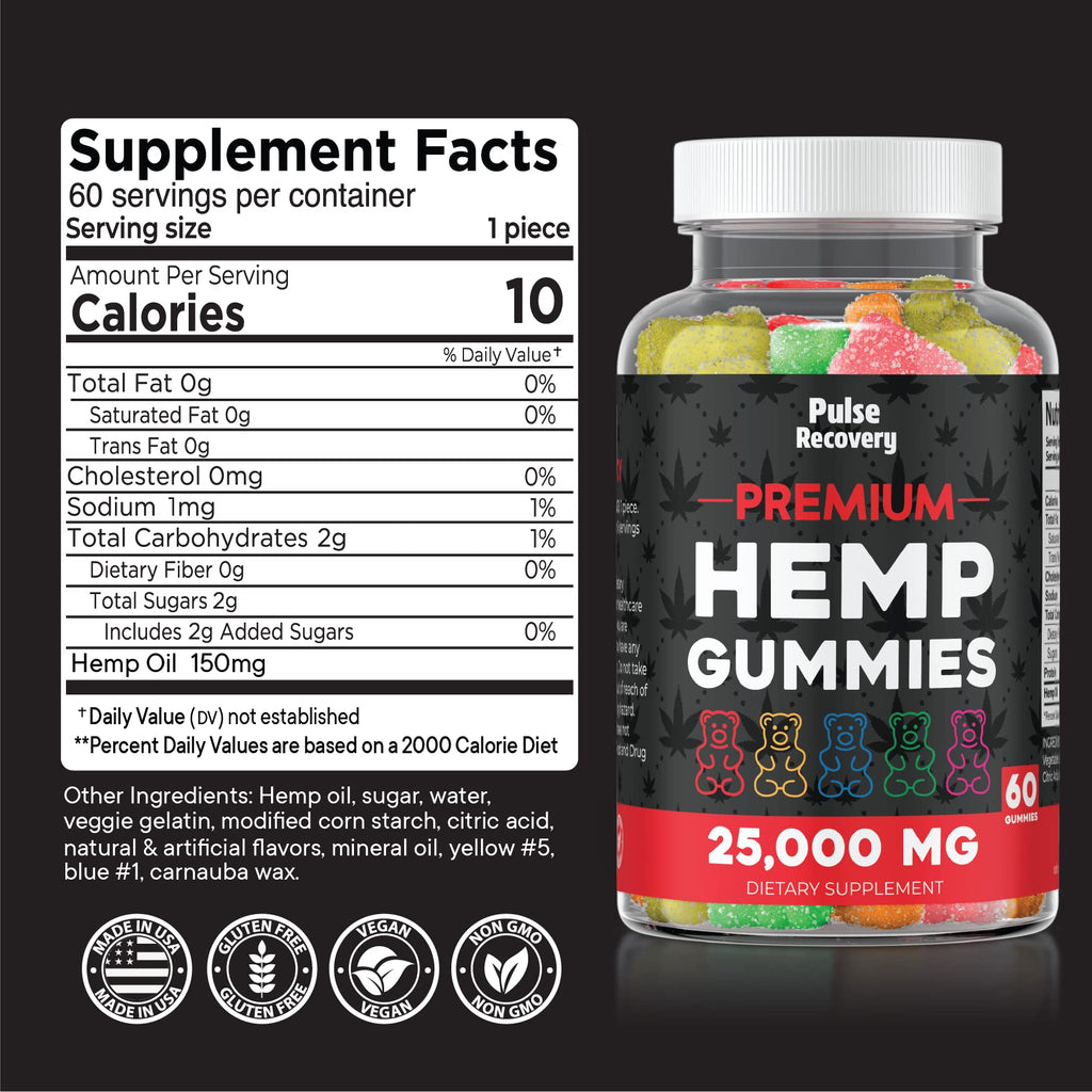 Hemp Gummies 2-Pack 120 Count G101328