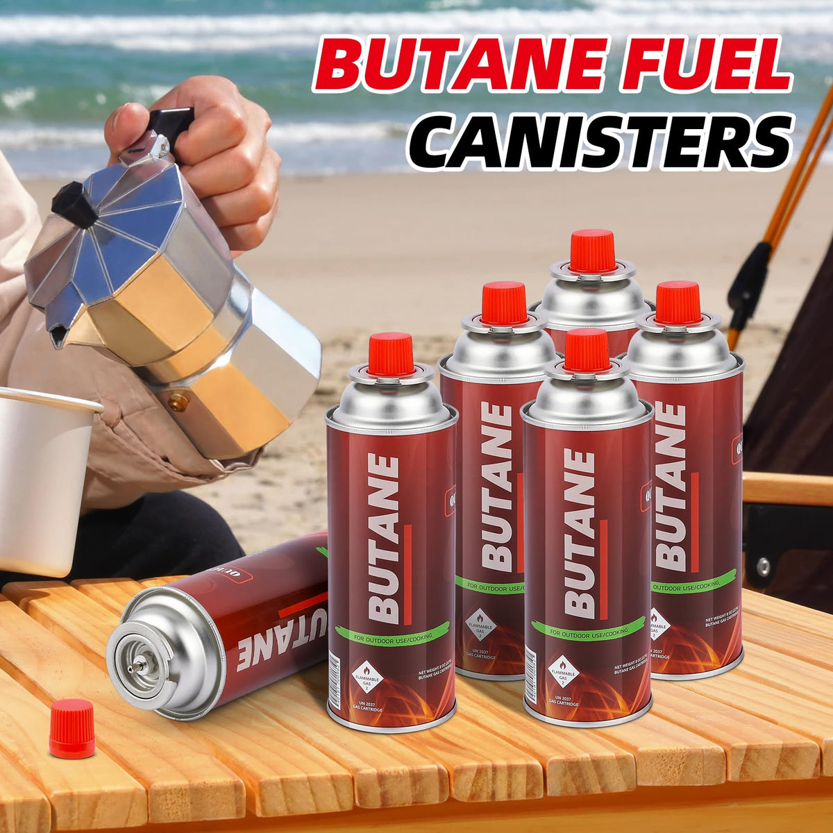 Butane Fuel Canisters D872