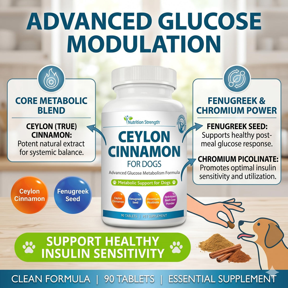 Cinnamon 90 Tablets M1851