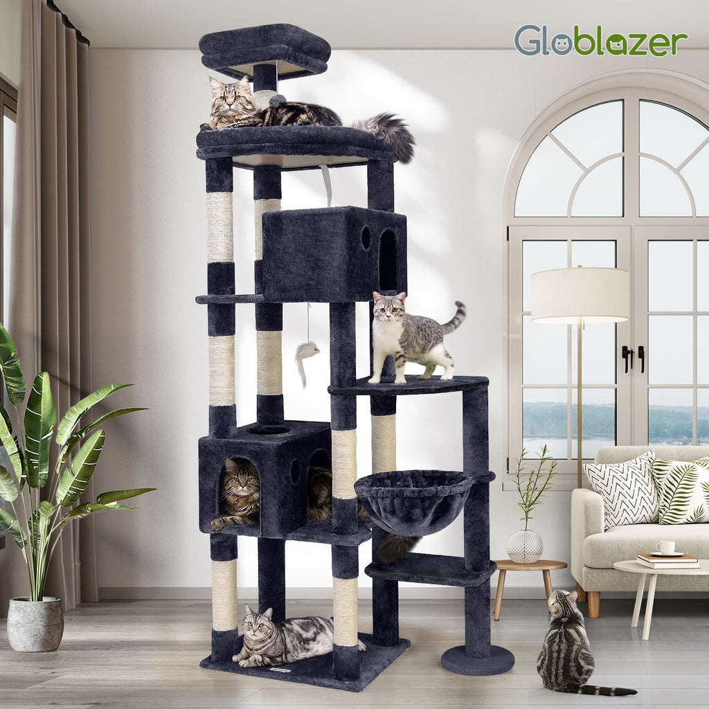 Dark Grey 83in Cat Tree K341120