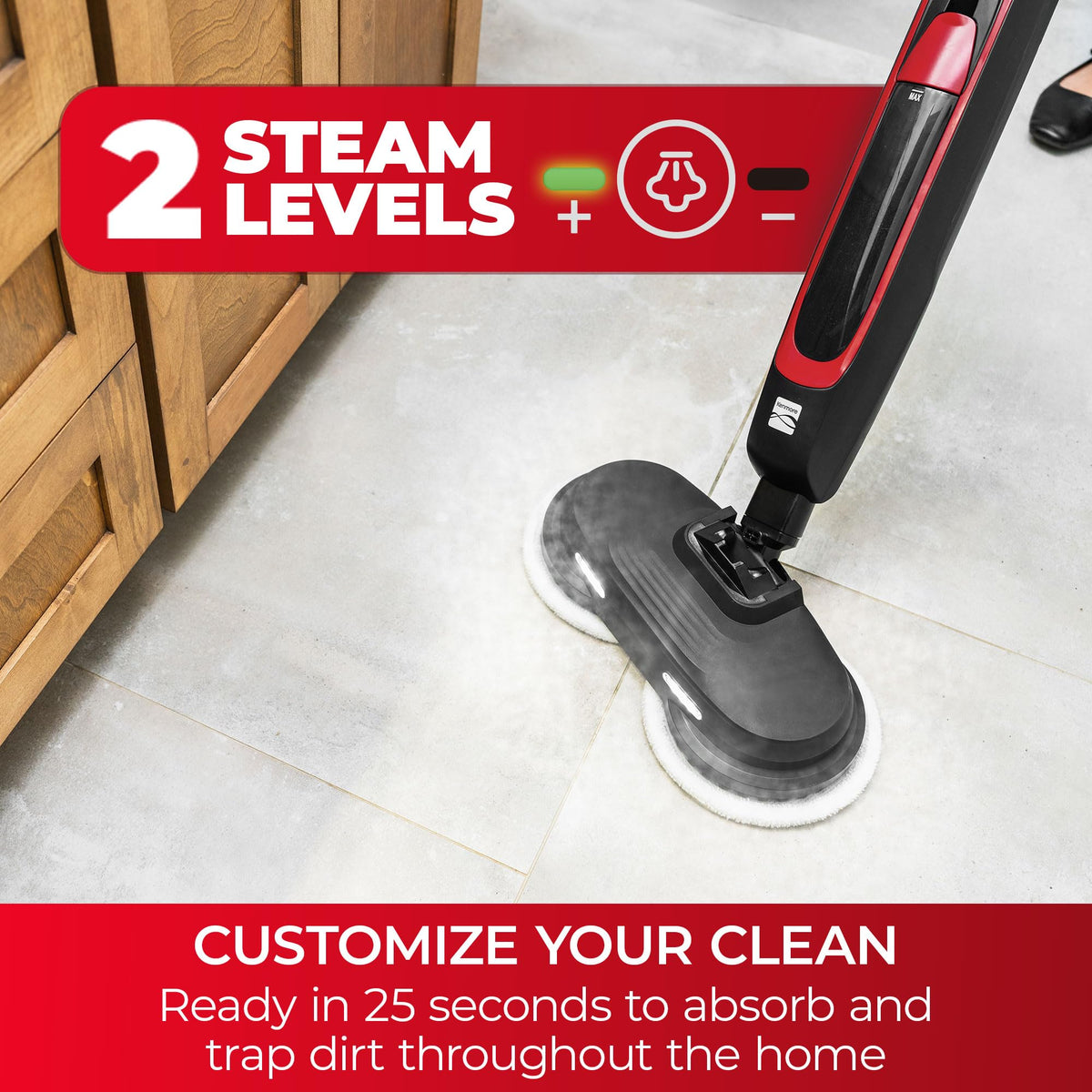 Corded Steam Spin Mop Z778029
