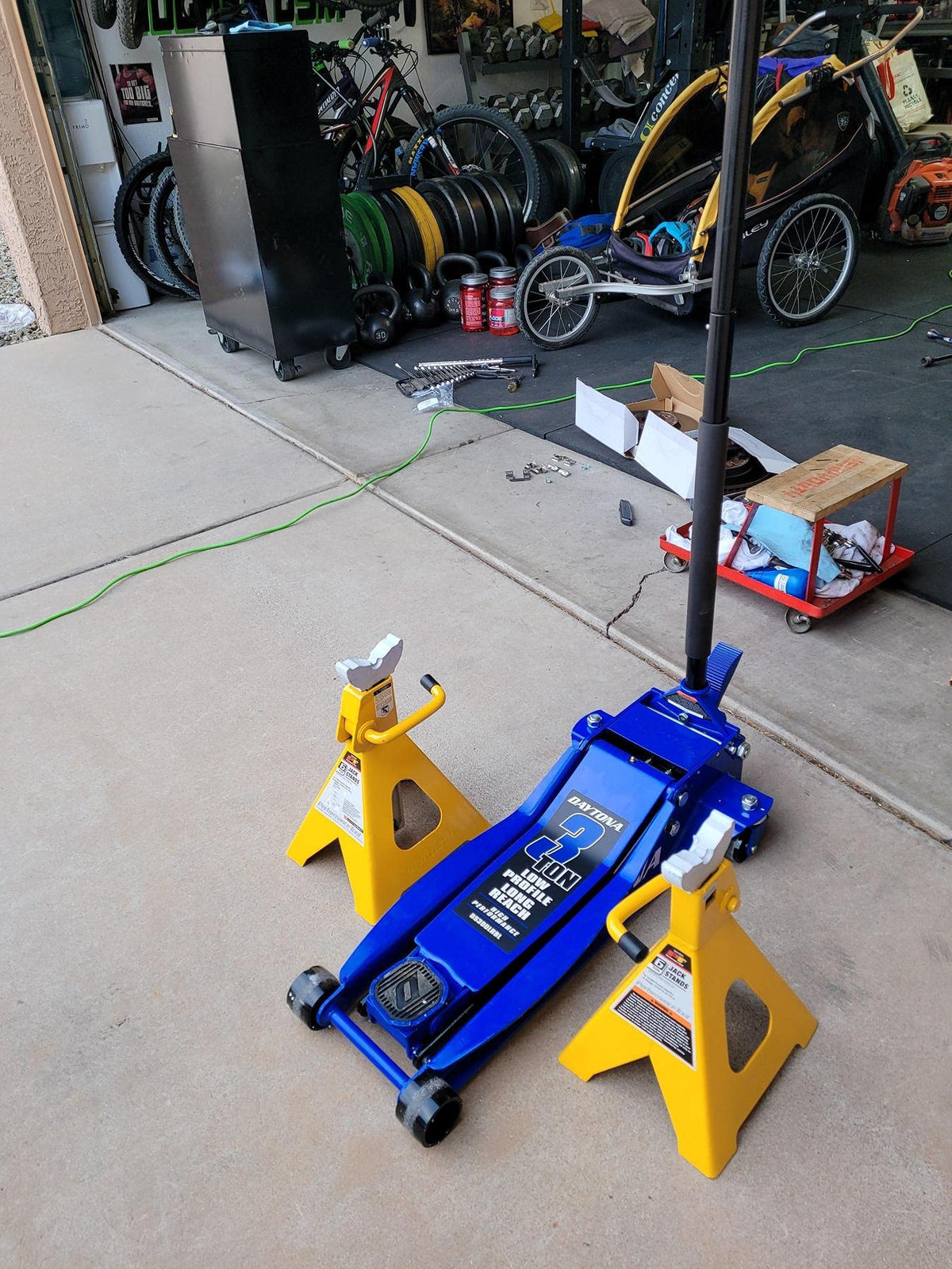 3 ton Low Profile Steel Floor Jack Z152174