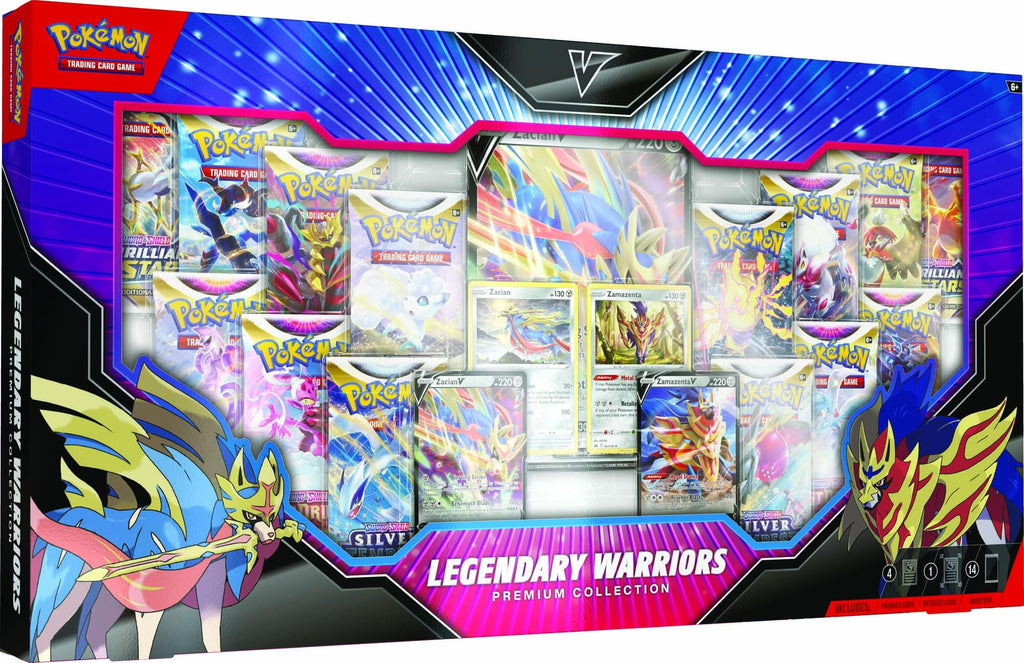 Pokemon TCG 14 Booster Packs Premium Collection Box H8257