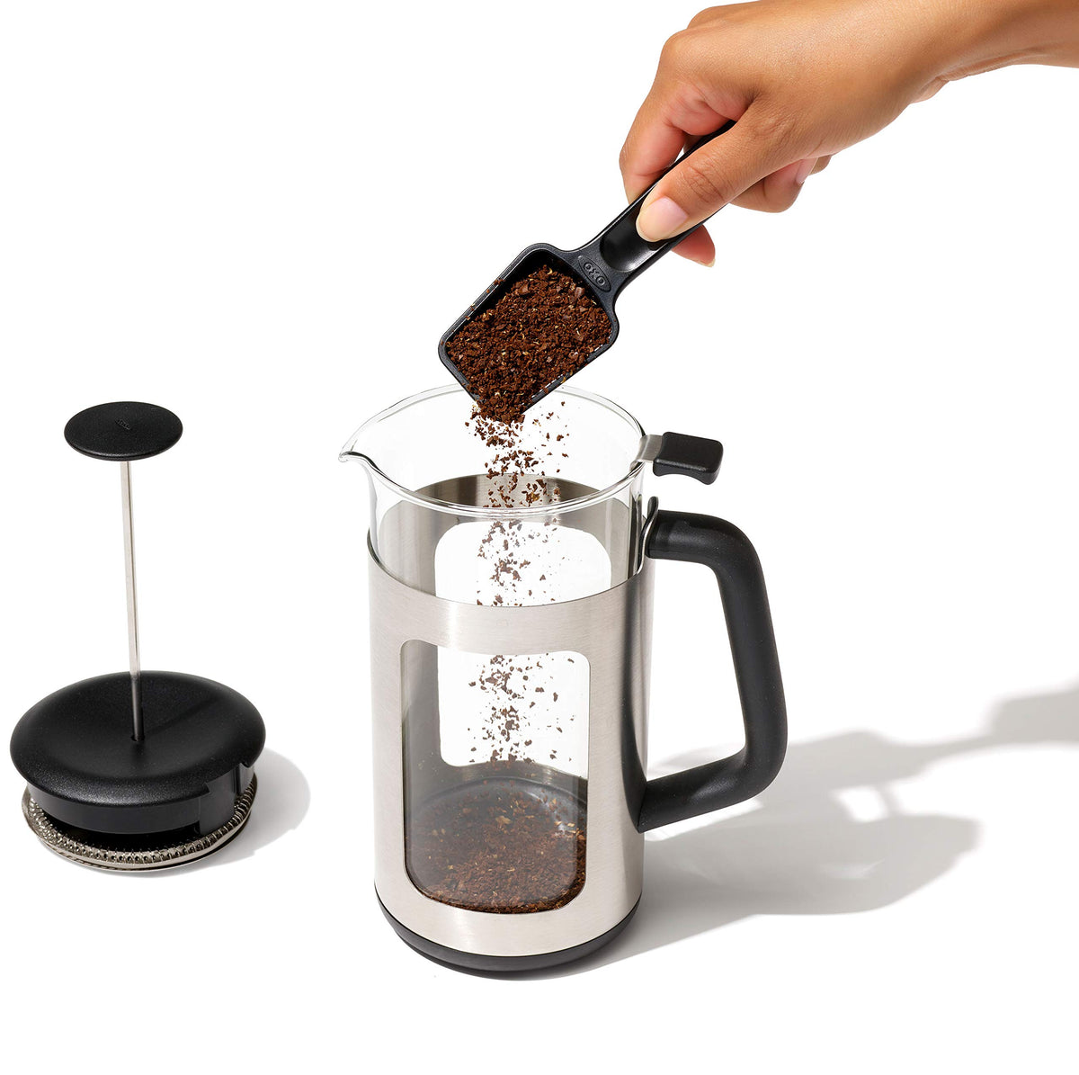 Stainless Steel French Press Coffee Maker 32oz M305