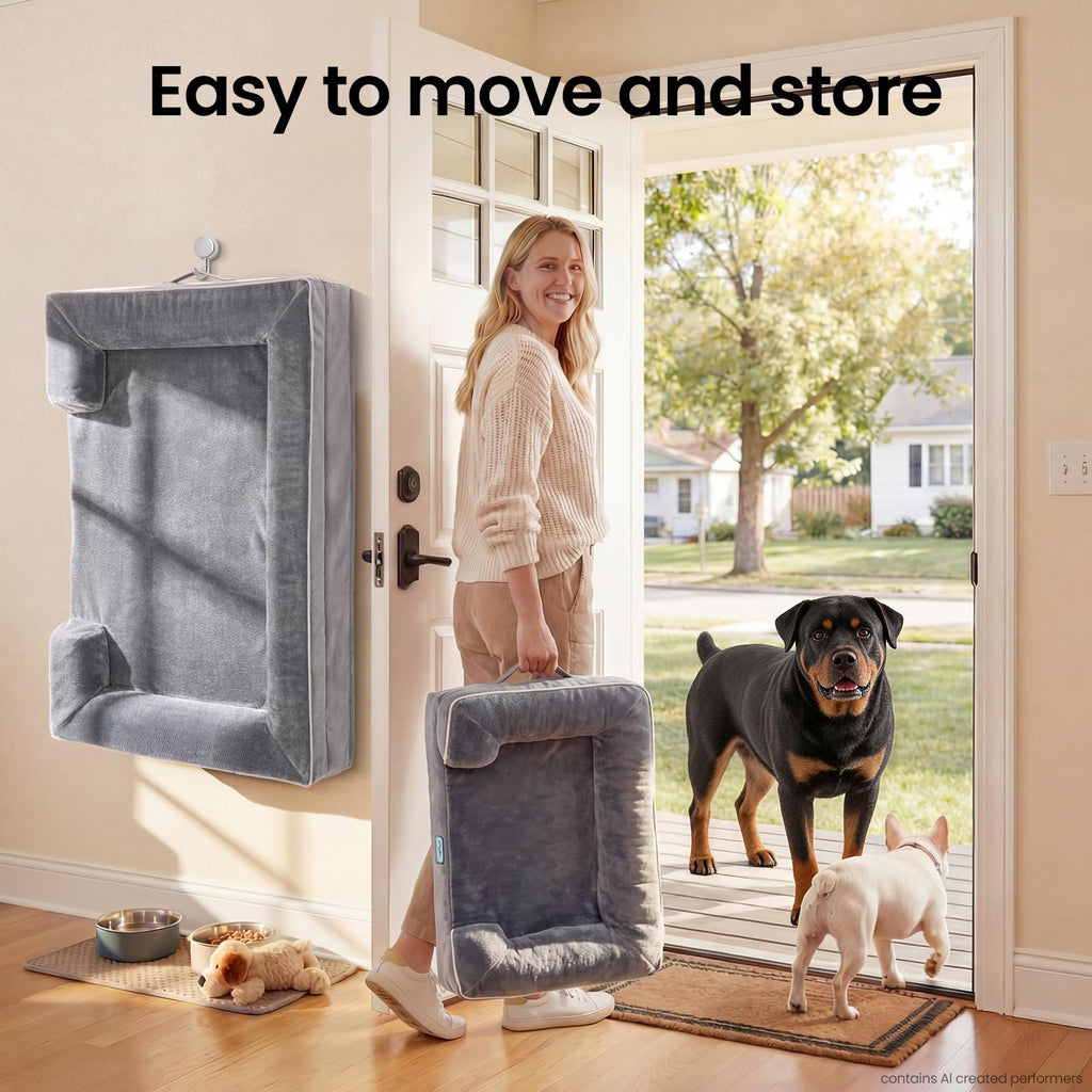 Extra Large Memory Foam Dog Bed V12205