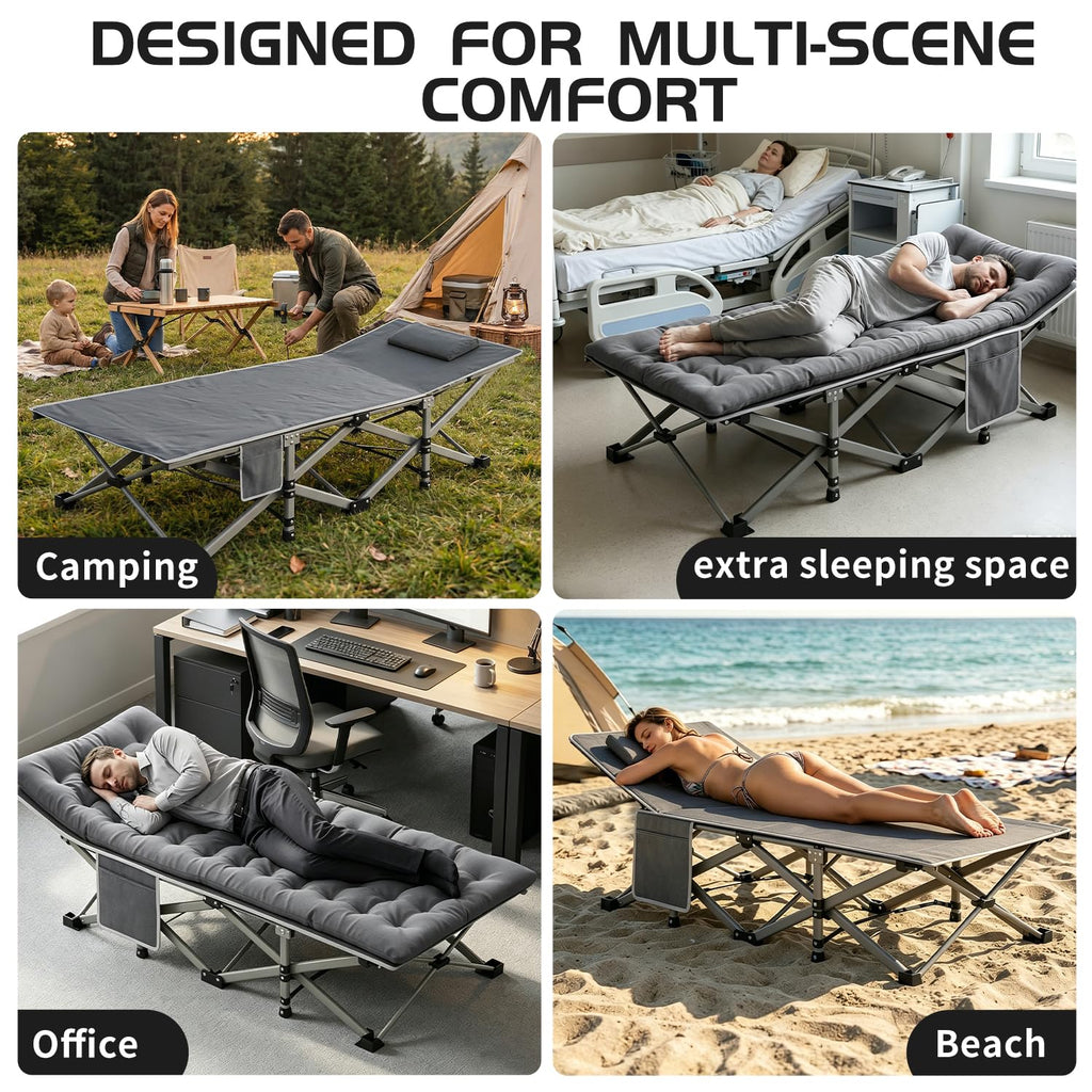 Camping Cot with Mattress P74430