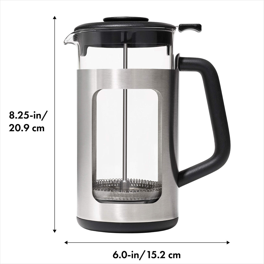 Stainless Steel French Press Coffee Maker 32oz M305