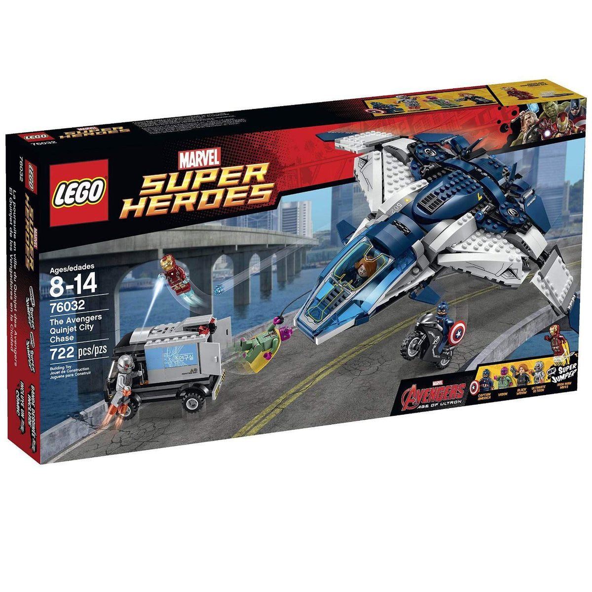 Superheroes Quinjet City Chase A62199