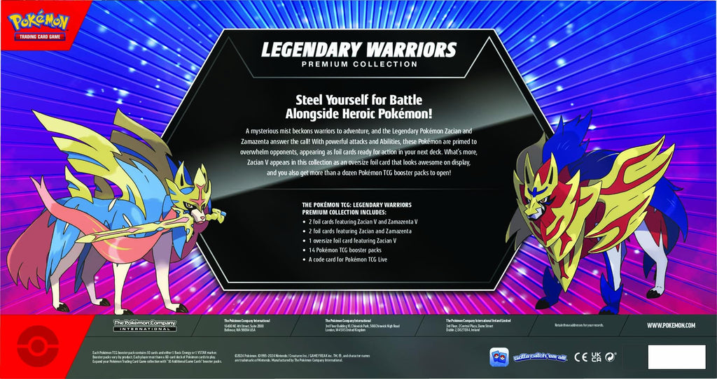 Pokemon TCG 14 Booster Packs Premium Collection Box H8257
