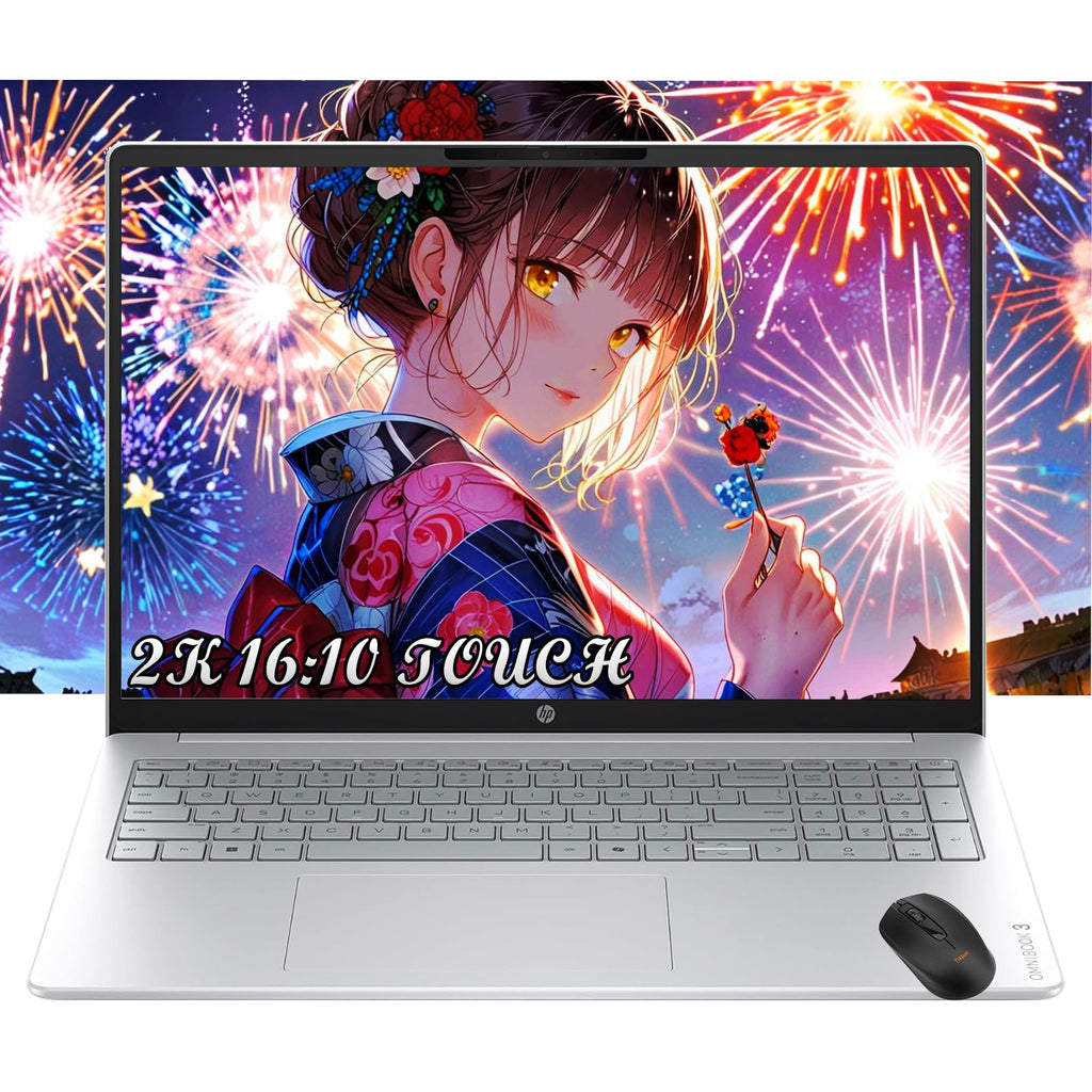 16" 2K Touchscreen Laptop AMD Ryzen 5 8GB RAM 512GB SSD Windows 11 J89903
