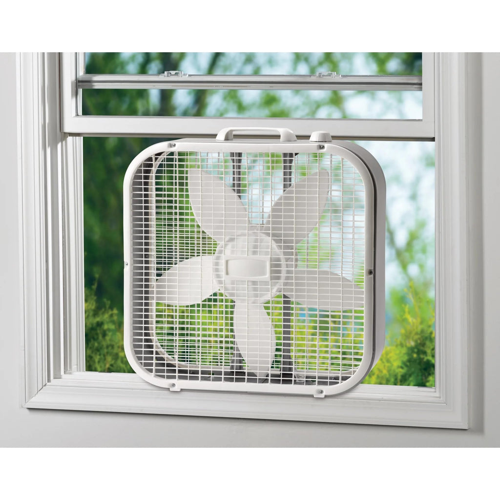 20 Inch Classic Box Fan with Carry Handle O111074
