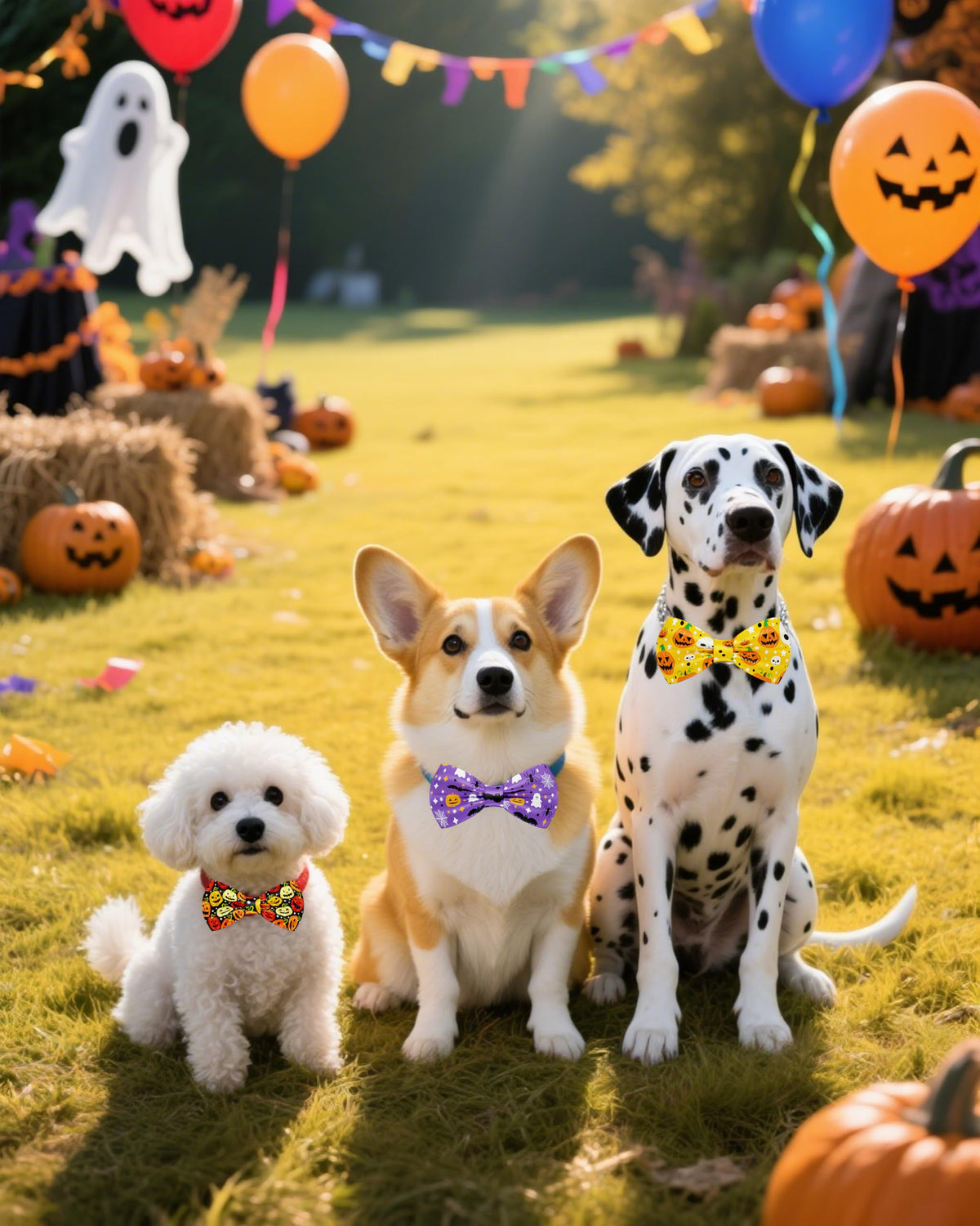 50 Pack Dog Bowties G785