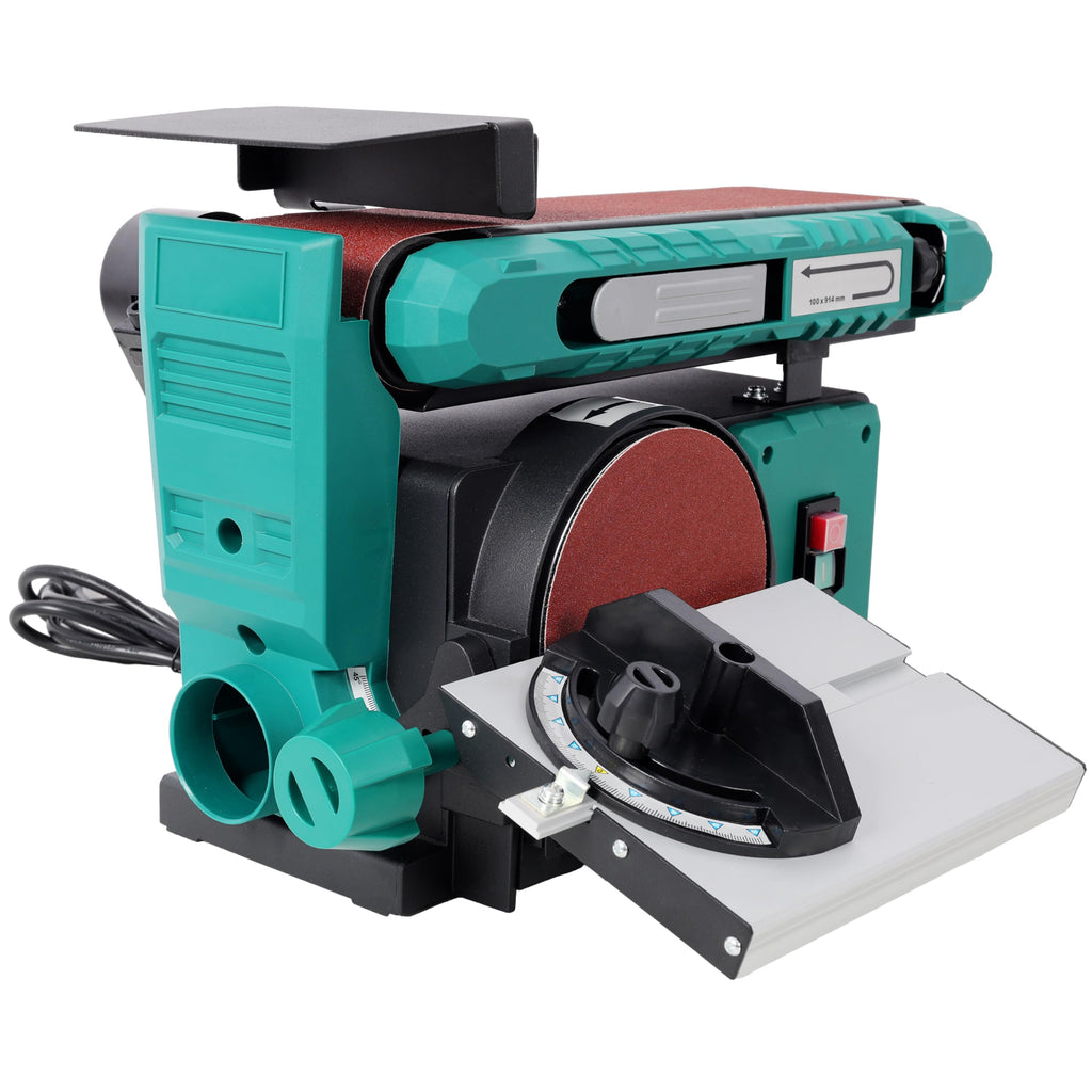 2-in-1 Belt & Disc Sander 4x36" Belt 6" Disc 0-90° Adjustable Tilt 120V M13941