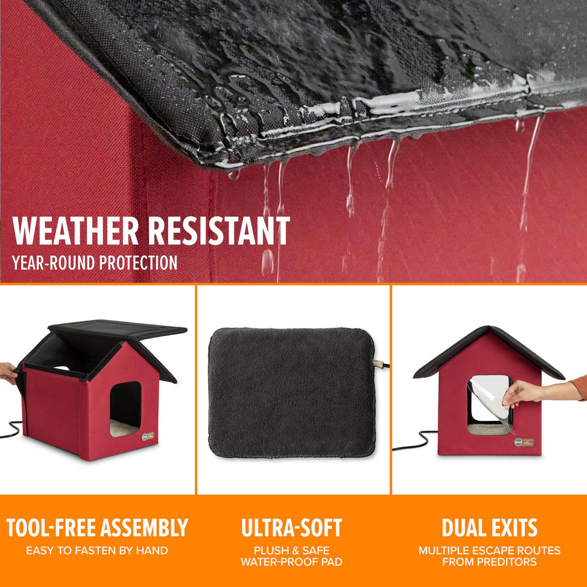 Heated Cat House T32143