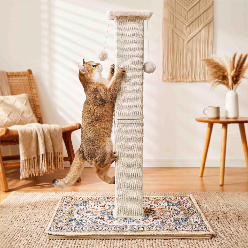 Tall Cat Scratching Post with Carpet Q971135