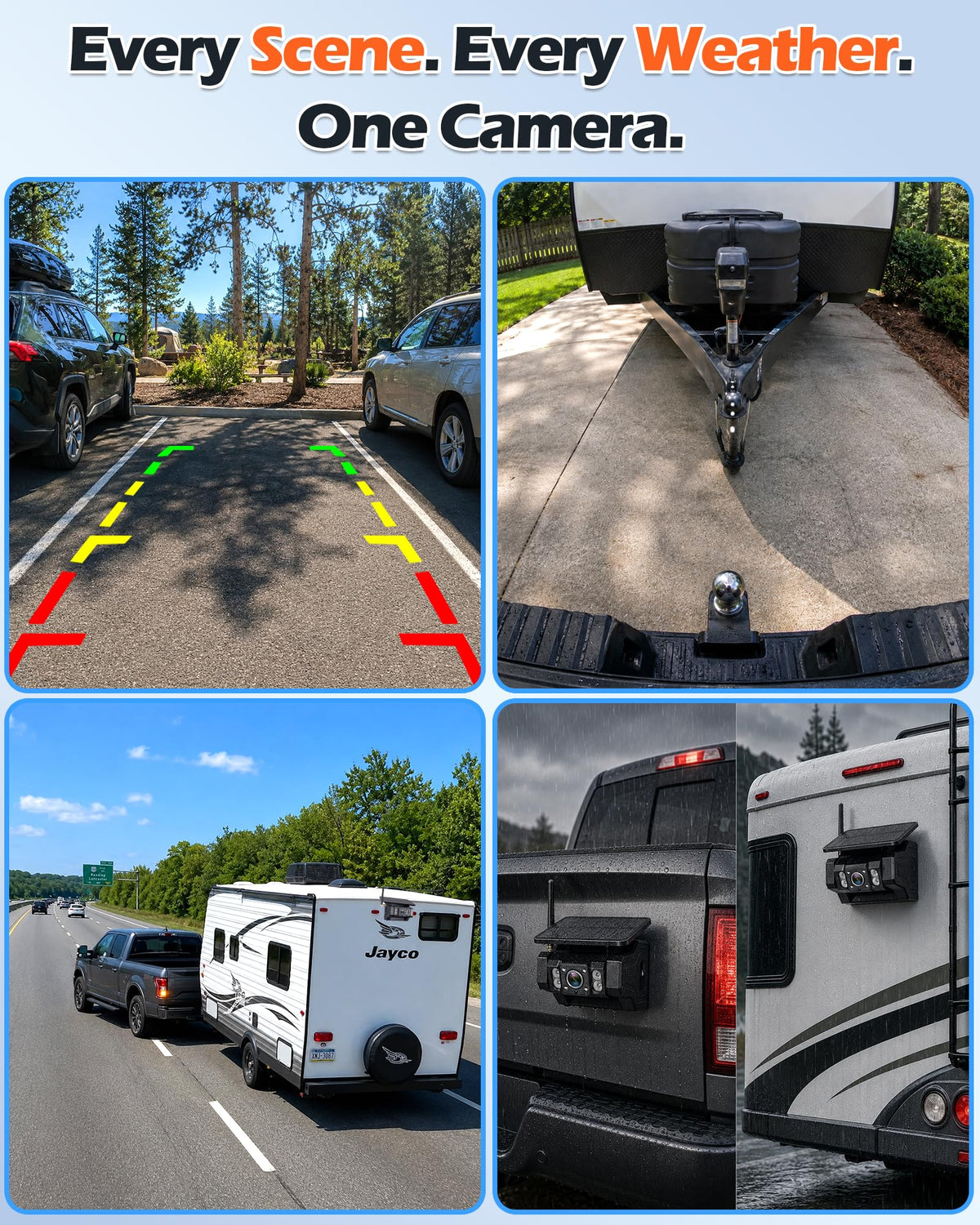 1080P Magnetic Wireless Backup Camera C5630