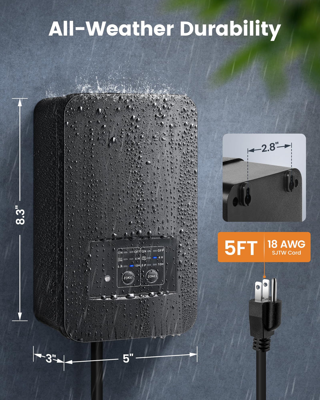 200W Low Voltage Landscape Transformer M125534