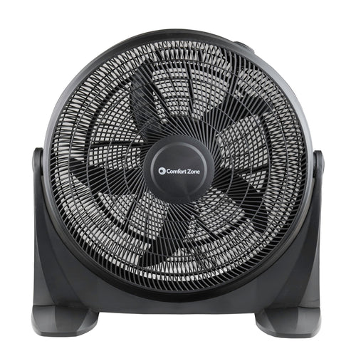 20-Inch High-Velocity Floor Fan with 3 Speeds, Black G9582