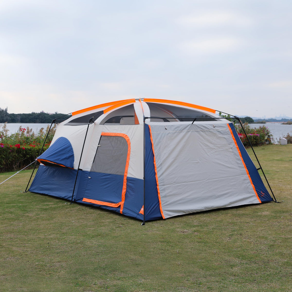 Extra Large 10-12 Person 2 Room Waterproof Double Layer Cabin Tent M163