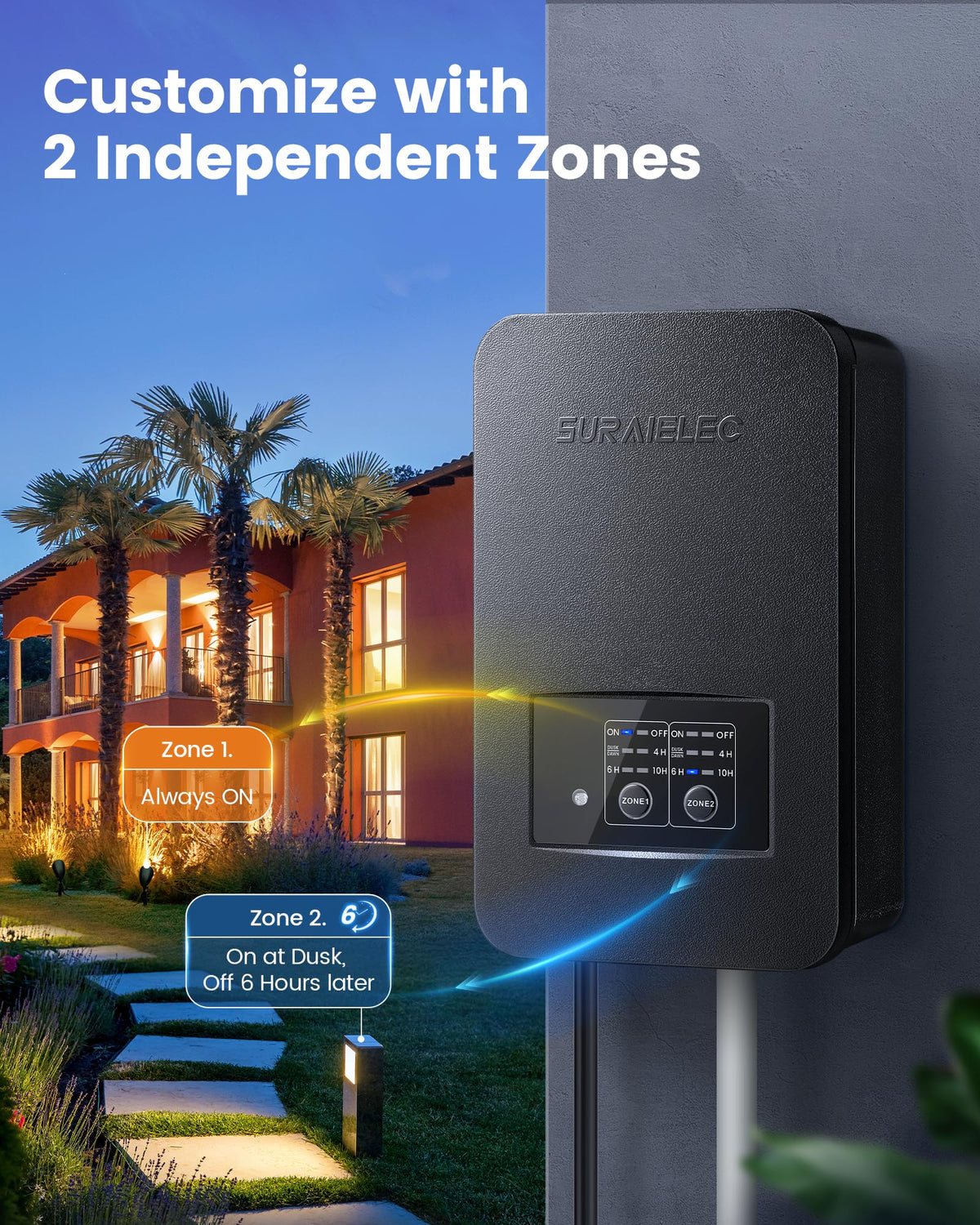 200W Low Voltage Landscape Transformer M125534