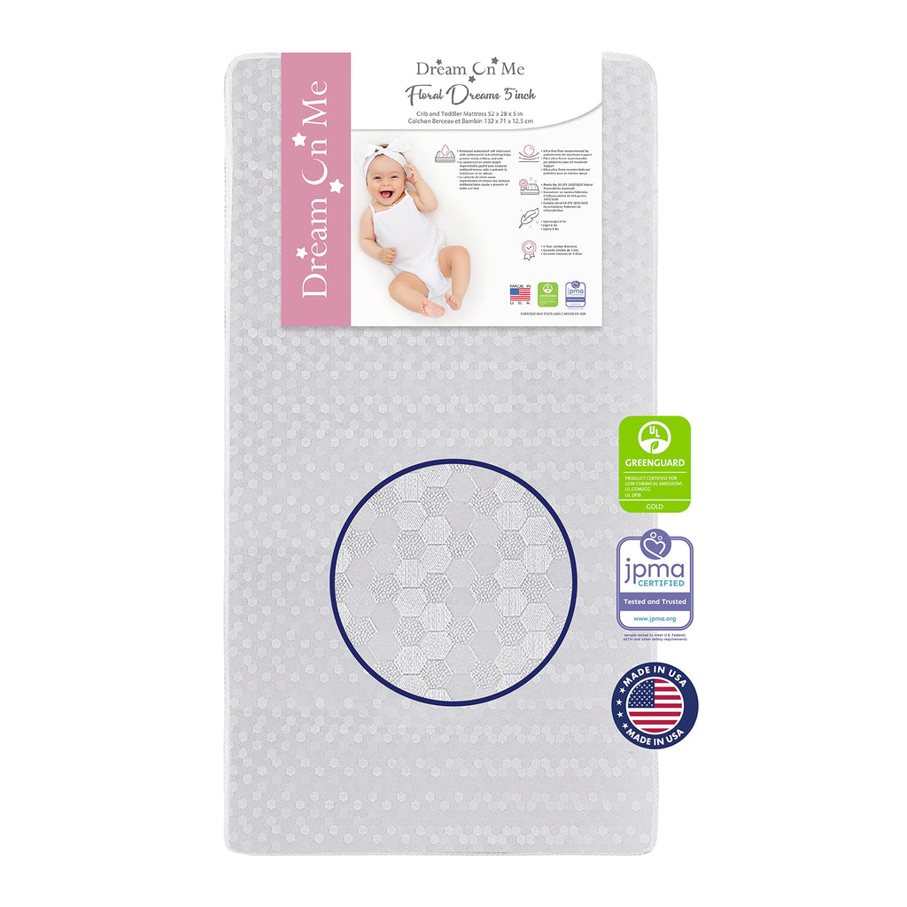 3 in 1 Convertible Toddler Bed and Firm Fiber Crib Mattress I987169